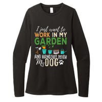 Gardening Dog Lover Gardener Garden Pet Womens CVC Long Sleeve Shirt