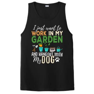 Gardening Dog Lover Gardener Garden Pet PosiCharge Competitor Tank