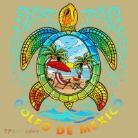 Golfo De Mexico Viva Mexico Gulf Of Mexico T-Shirt