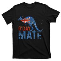 G Day Mate Kangaroo Aussie Animal Australia Flag Australia T-Shirt