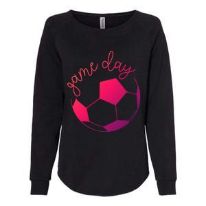 Game Day Mom Soccer Gift Womens California Wash Sweatshirt