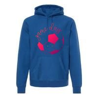 Game Day Mom Soccer Gift Premium Hoodie