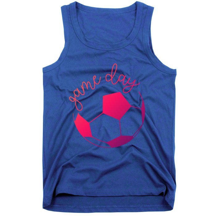 Game Day Mom Soccer Gift Tank Top