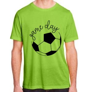 Game Day Mom Soccer Gift Adult ChromaSoft Performance T-Shirt