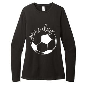 Game Day Mom Soccer Gift Womens CVC Long Sleeve Shirt