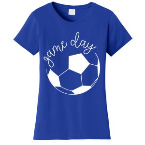 Game Day Mom Soccer Gift Women's T-Shirt