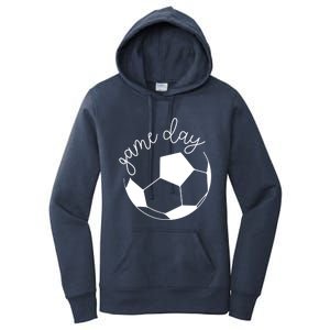 Game Day Mom Soccer Gift Women's Pullover Hoodie