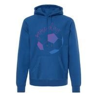 Game Day Mom Soccer Gift Premium Hoodie