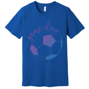 Game Day Mom Soccer Gift Premium T-Shirt