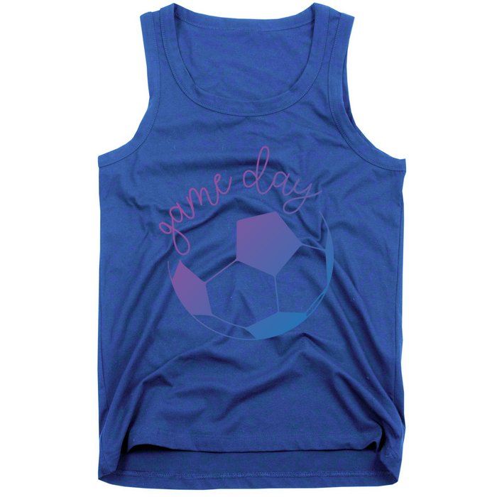 Game Day Mom Soccer Gift Tank Top