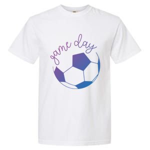 Game Day Mom Soccer Gift Garment-Dyed Heavyweight T-Shirt