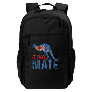 G Day Mate Kangaroo Aussie Animal Australia Flag Daily Commute Backpack