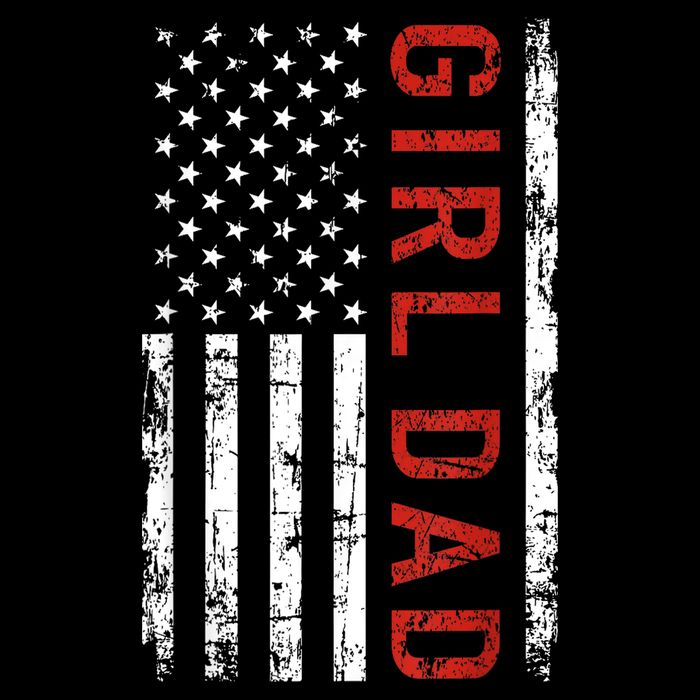 Girl Dad Men Proud Father Of Fathers Day Vintage Bag