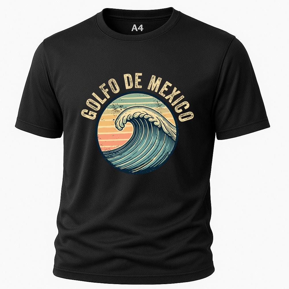 Golfo De Mexico Viva Mexico Gulf Of Mexico Cooling Performance Crew T-Shirt