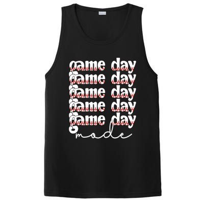 Game Day Mode Baseball Game Day Cute Gift PosiCharge Competitor Tank