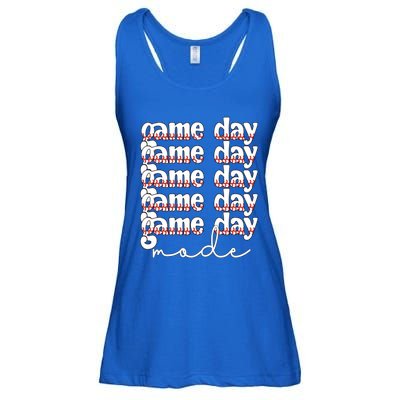 Game Day Mode Baseball Game Day Cute Gift Ladies Essential Flowy Tank