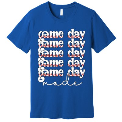 Game Day Mode Baseball Game Day Cute Gift Premium T-Shirt