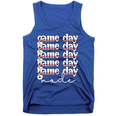 Game Day Mode Baseball Game Day Cute Gift Tank Top