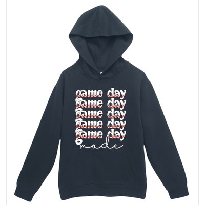 Game Day Mode Baseball Game Day Cute Gift Urban Pullover Hoodie