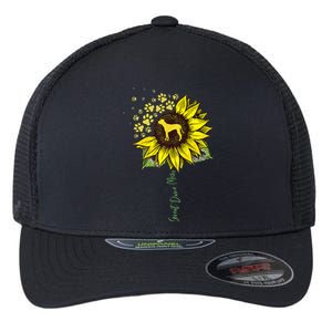 Great Dane Mom Sunflower Great Dane Lover Gifts Dog Mom Mama Flexfit Unipanel Trucker Cap