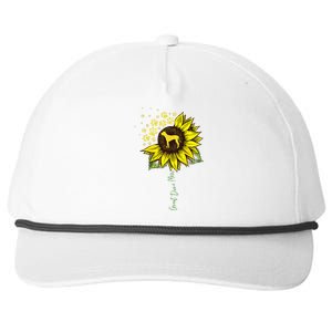 Great Dane Mom Sunflower Great Dane Lover Gifts Dog Mom Mama Snapback Five-Panel Rope Hat