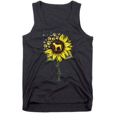 Great Dane Mom Sunflower Great Dane Lover Gifts Dog Mom Mama Tank Top