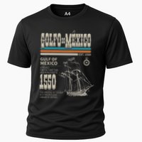 Golfo De MéXico Est 1550 Origin Gulf Of Mexico Cooling Performance Crew T-Shirt