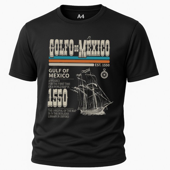 Golfo De MéXico Est 1550 Origin Gulf Of Mexico Cooling Performance Crew T-Shirt