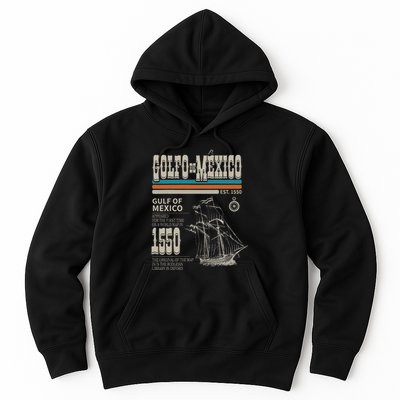 Golfo De MéXico Est 1550 Origin Gulf Of Mexico Hoodie