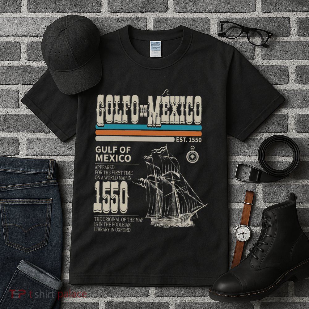 Golfo De MéXico Est 1550 Origin Gulf Of Mexico Tall T-Shirt