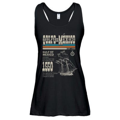 Golfo De MéXico Est 1550 Origin Gulf Of Mexico Ladies Essential Flowy Tank