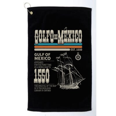 Golfo De MéXico Est 1550 Origin Gulf Of Mexico Golf Towel