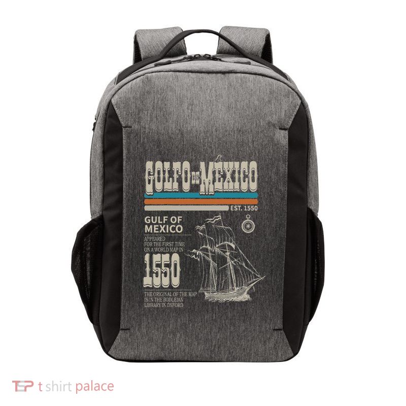 Golfo De MéXico Est 1550 Origin Gulf Of Mexico Vector Backpack