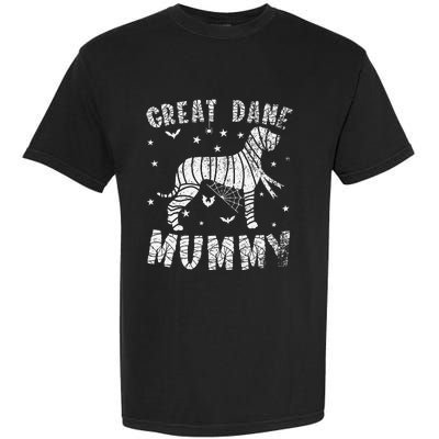 Great Dane Mummy Halloween Garment-Dyed Heavyweight T-Shirt