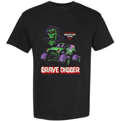 Grave Digger Monster Truck Garment-Dyed Heavyweight T-Shirt