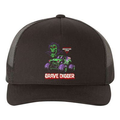 Grave Digger Monster Truck Yupoong Adult 5-Panel Trucker Hat