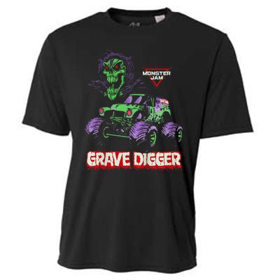 Grave Digger Monster Truck Cooling Performance Crew T-Shirt