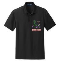 Grave Digger Monster Truck Dry Zone Grid Polo