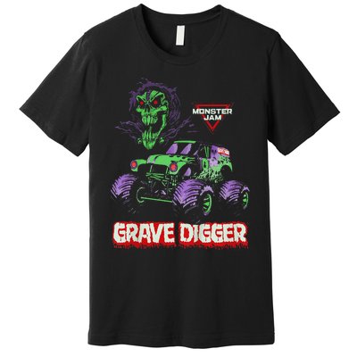 Grave Digger Monster Truck Premium T-Shirt