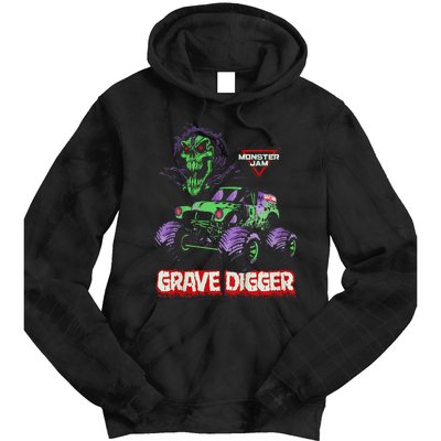 Grave Digger Monster Truck Tie Dye Hoodie