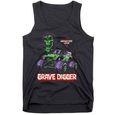 Grave Digger Monster Truck Tank Top