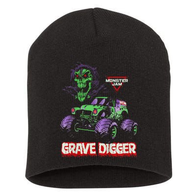 Grave Digger Monster Truck Short Acrylic Beanie