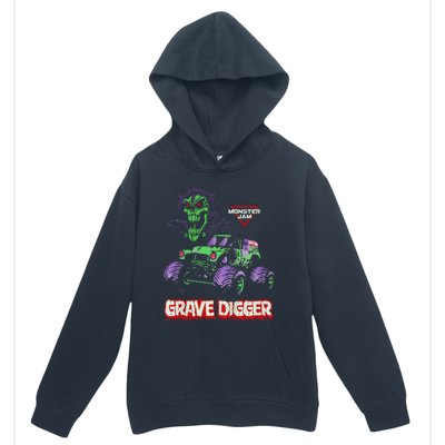 Grave Digger Monster Truck Urban Pullover Hoodie