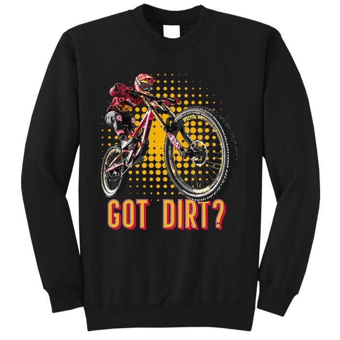 Got Dirt? Mountain Bike Retro Vintage Sweatshirt