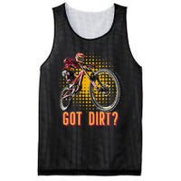 Got Dirt? Mountain Bike Retro Vintage Mesh Reversible Basketball Jersey Tank