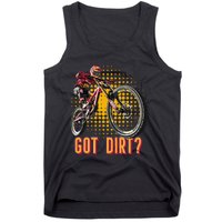 Got Dirt? Mountain Bike Retro Vintage Tank Top