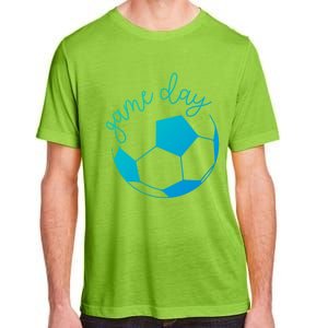 Game Day Mom Soccer Gift Adult ChromaSoft Performance T-Shirt