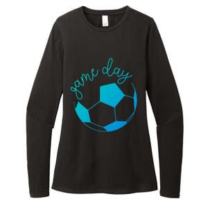 Game Day Mom Soccer Gift Womens CVC Long Sleeve Shirt