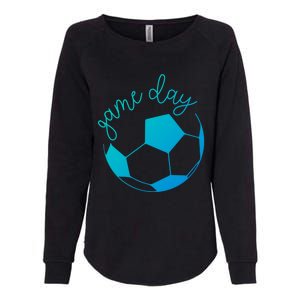 Game Day Mom Soccer Gift Womens California Wash Sweatshirt