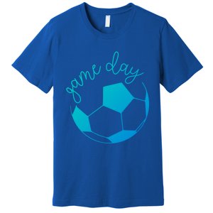 Game Day Mom Soccer Gift Premium T-Shirt